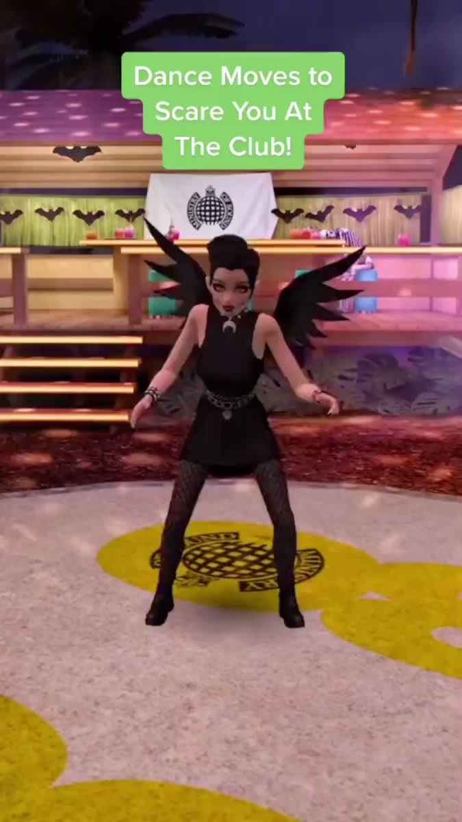 Dance moves you can do online that you wouldn't want to do in real life... Visit the Ministry of Sound island on @AvakinOfficial now!