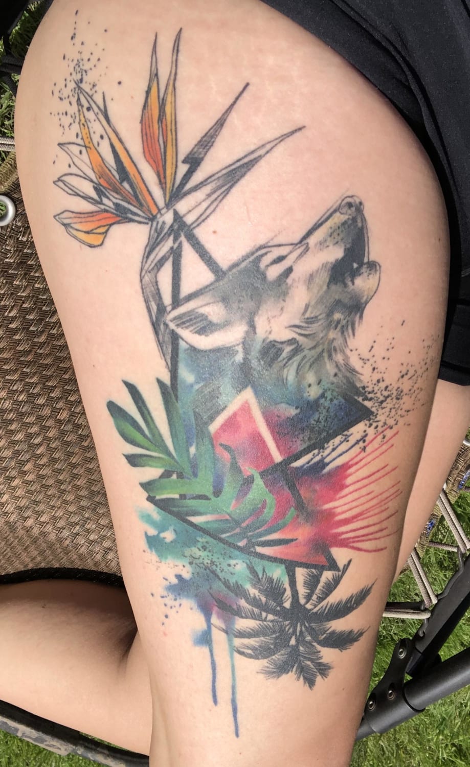 Now 8 months healed and itching to add more...done by the incredible Jules Boho at a guest spot at Chronic Ink, Toronto