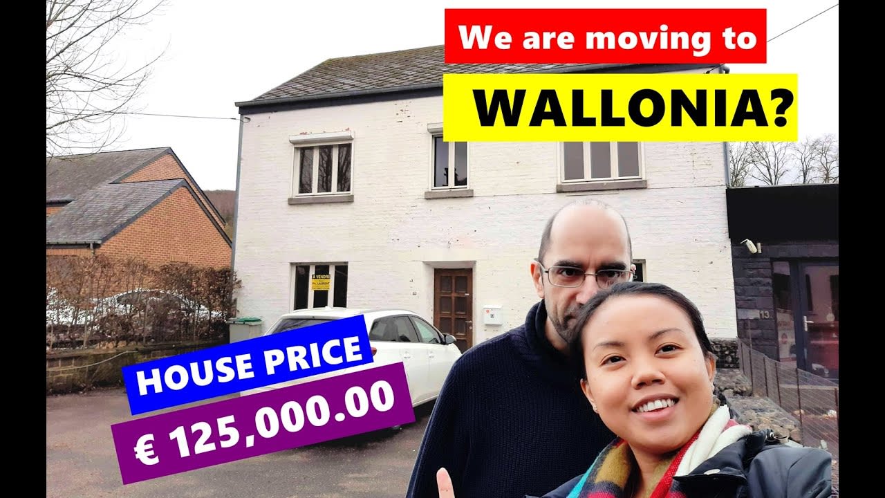 WE ARE MOVING TO WALLONIA!? - HOUSE FOR ONLY €125,000 (TAGLISH)
