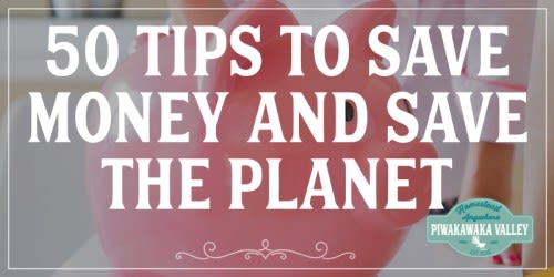 50 ways you can Save Money and the Planet