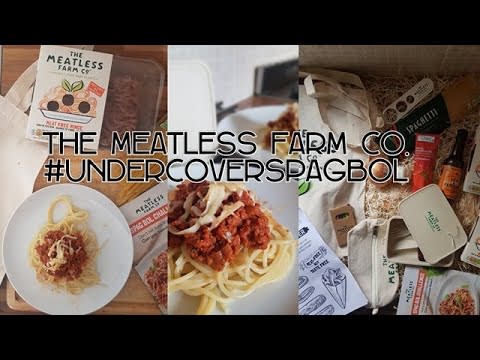 Undercover Spag Bol Challenge / Meatless Farm mince