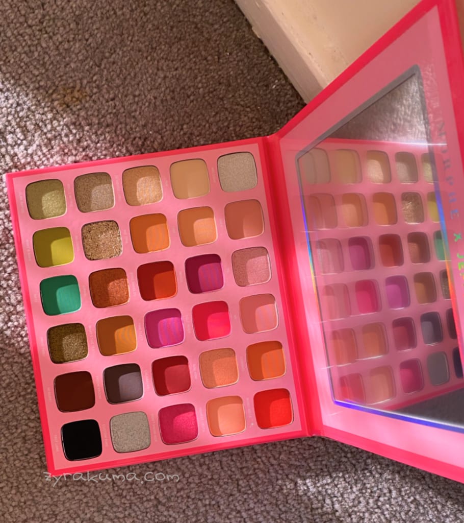 Review of the Jeffree Star x Morphe Palette