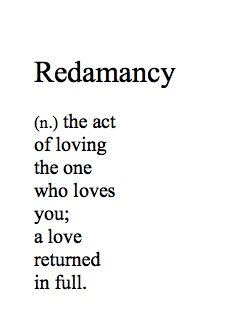 Word of the Day: Redamancy - Hugo House | Weird words, Unusual words, Cool words