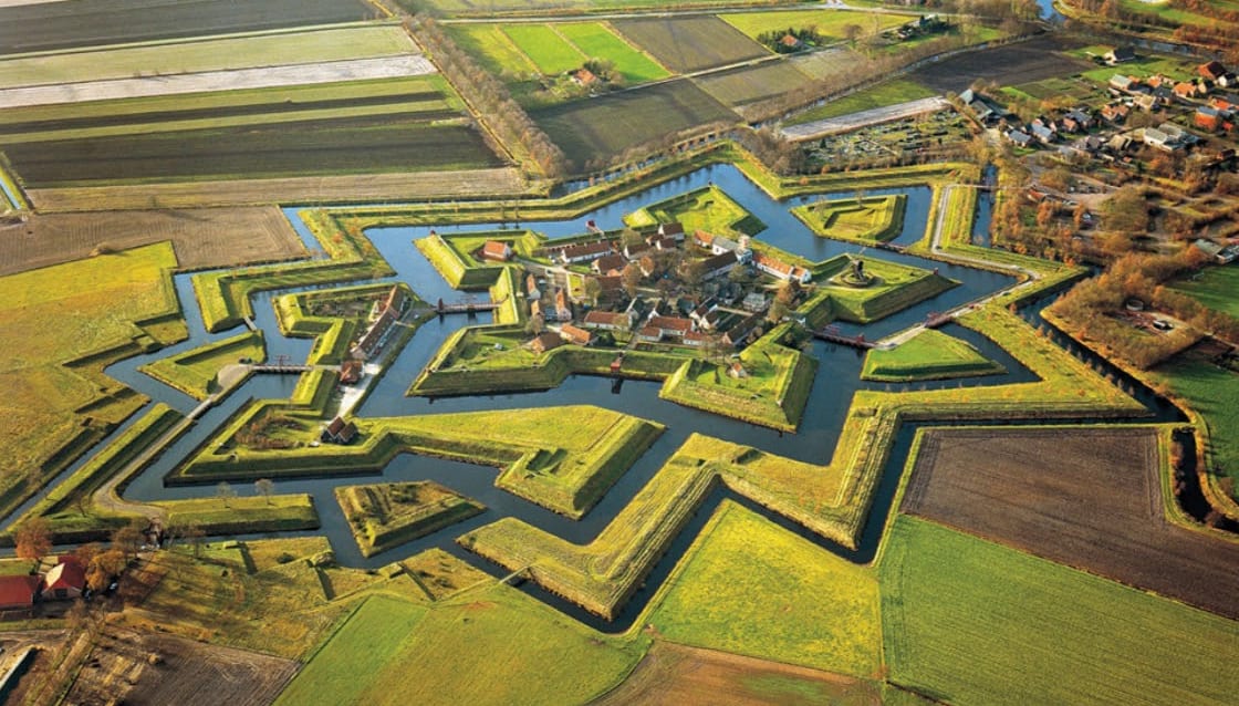 Fort Bourtange, The Star Of The Netherlands