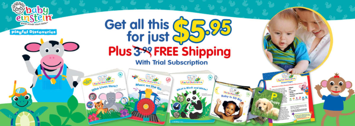 Join Baby Einstein Playful Discoveries for only $5.95!