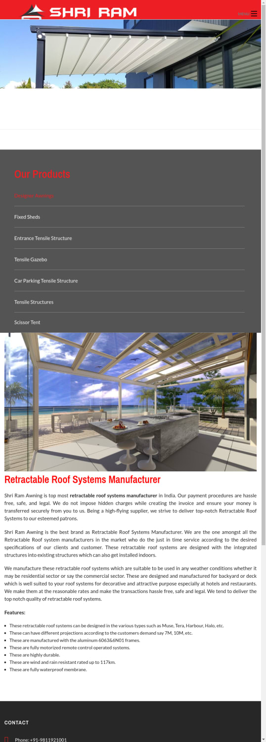 Retractable Roof Systems Manufacturer - Retractable Roof Systems