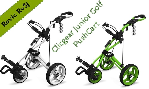Clicgear Rovic Rv3j Junior PushCart Review (Best for Junior Golfers)