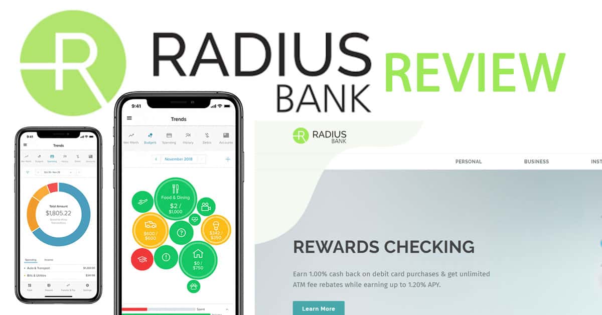 Radius Bank Review: Free Cash Back Rewards Checking