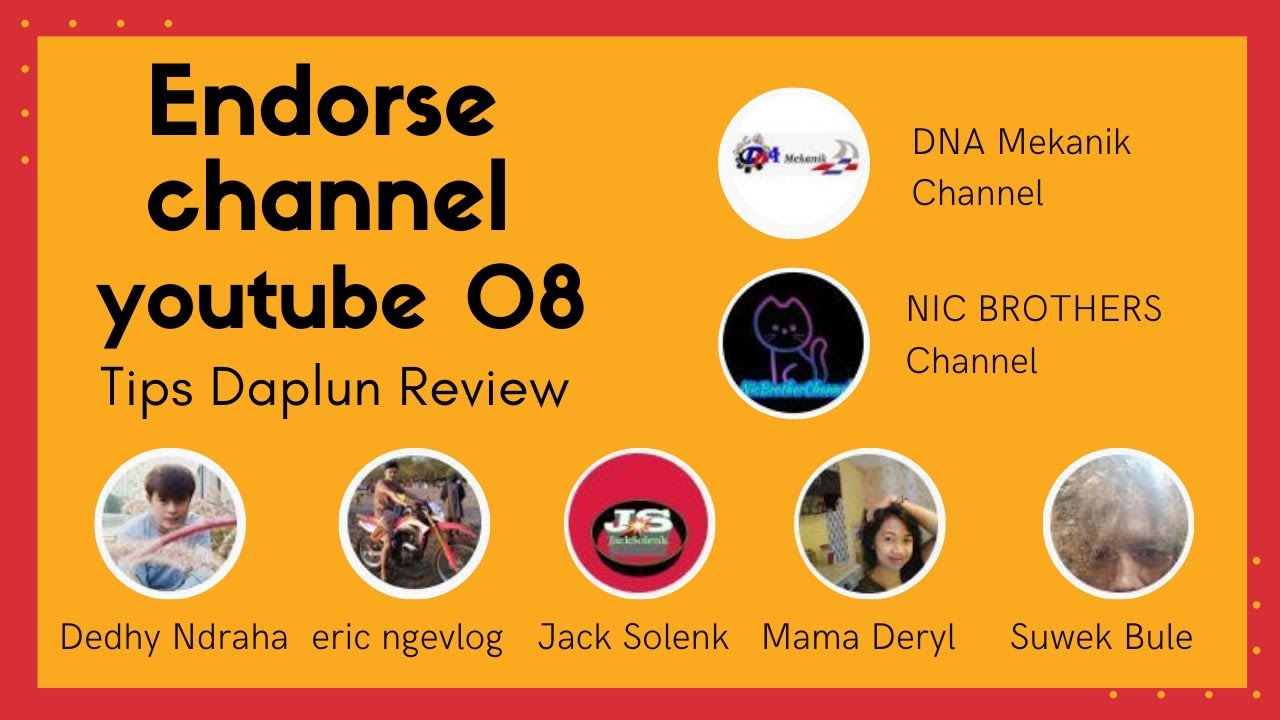 endorse channel youtube 08 [daplun review]