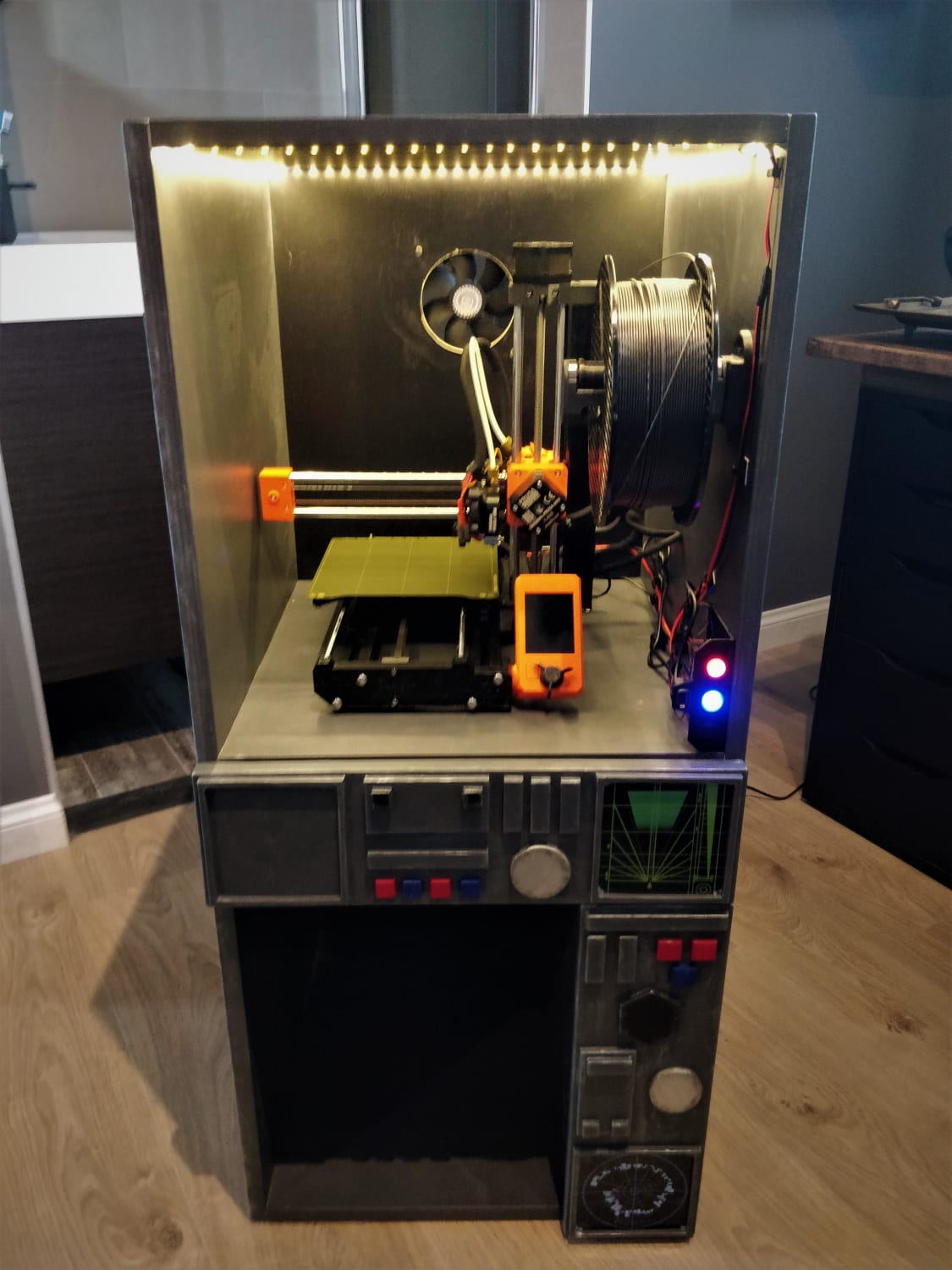 My take on a Star Wars inspired 3D printer enclosure