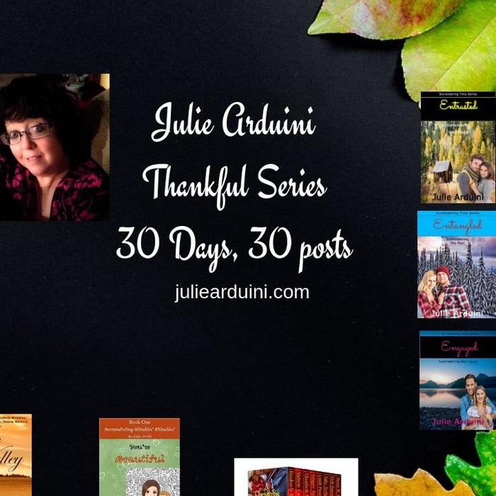 Thankful Series: Day 16 (+#giveaway update) | Julie Arduini: Surrender Issues and Chocolate