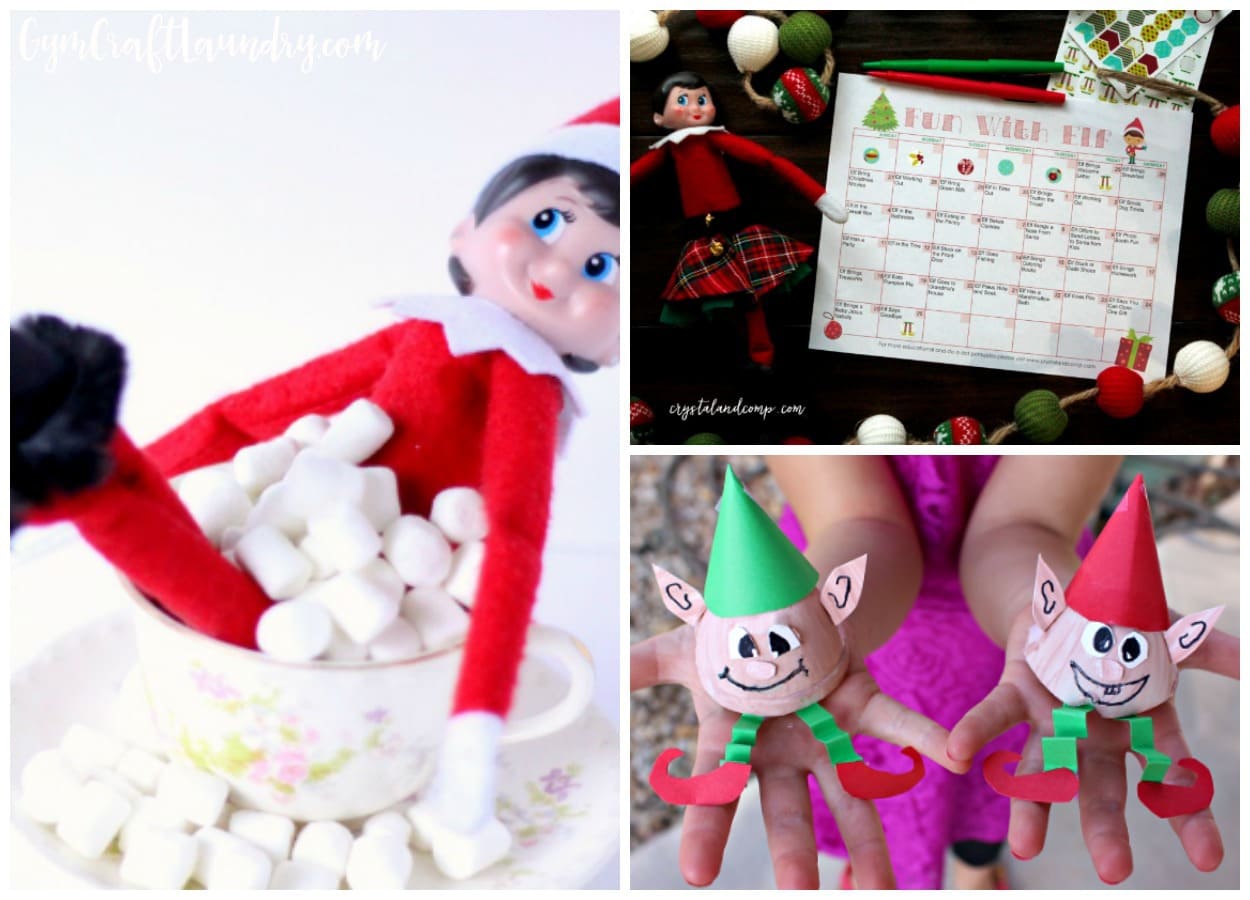 Cute Christmas Elf Crafts for Kids