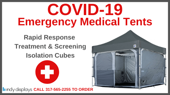 COVID-19 Medical Emergency Response Pop-Up Tents