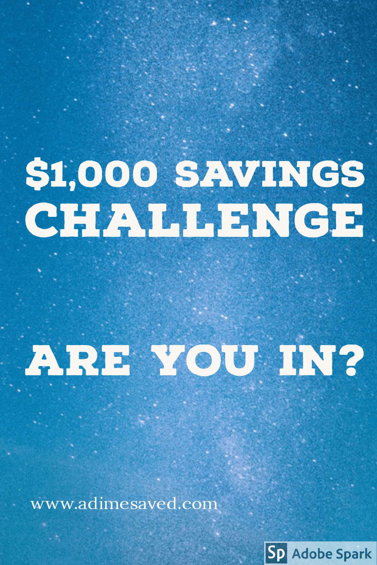 $1,000 Savings Challenge