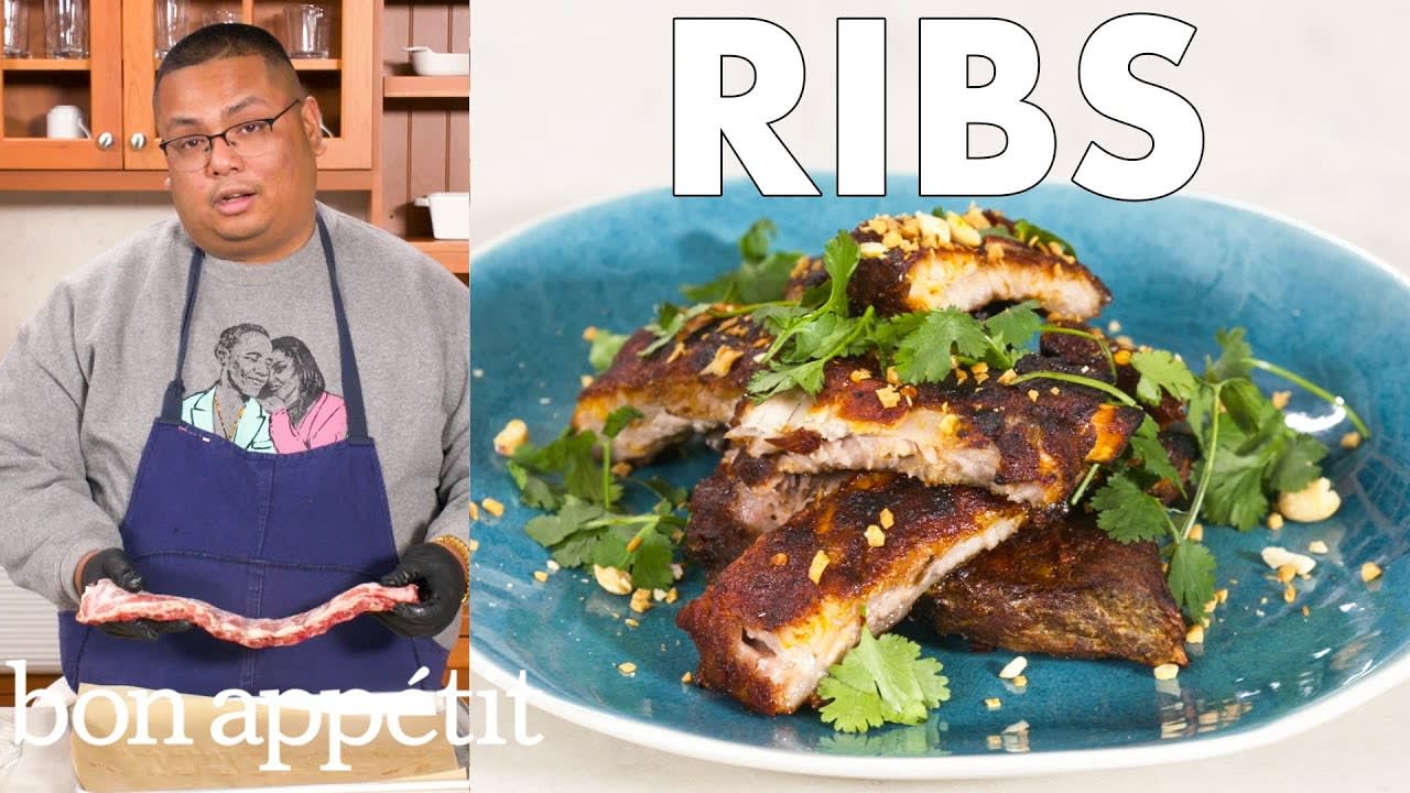 Harold Makes Ribs | From The Home Kitchen | Bon Appétit
