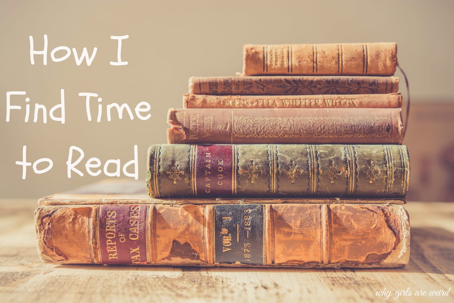 How I Find Time to Read