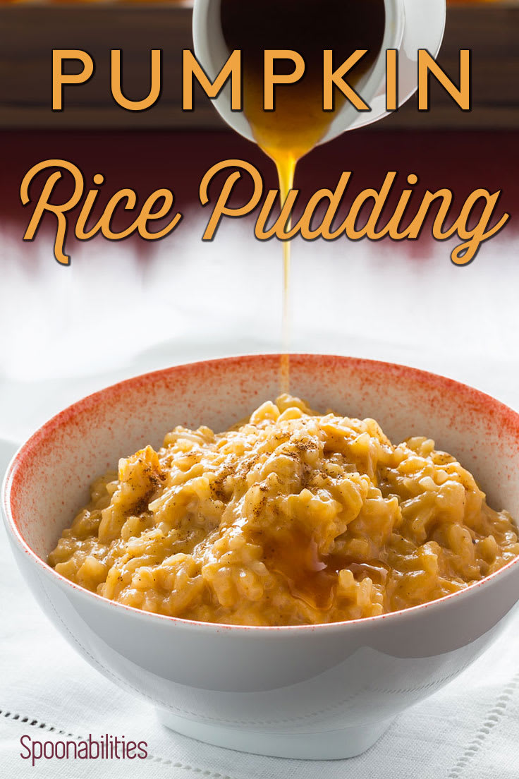 Pumpkin Rice Pudding Dessert Recipe.