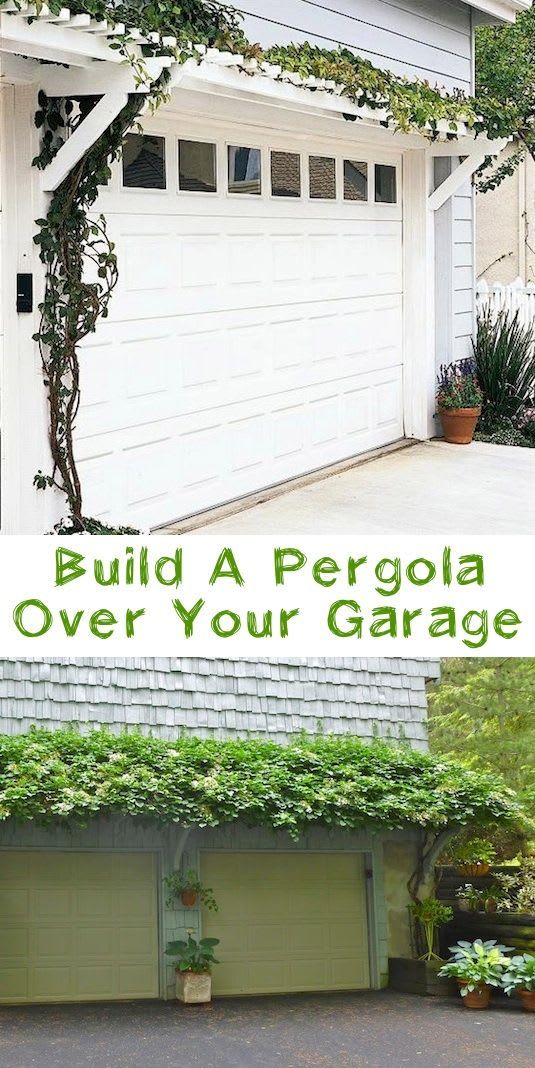 17 Easy Curb Appeal Ideas Anyone Can Do | Backyard pergola, Building a pergola, Backyard