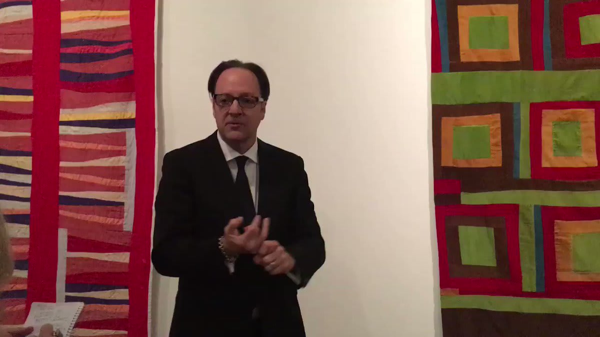 'Revelations' curator Tim Burgard highlights the beauty and function of the quilts of Gee's Bend.