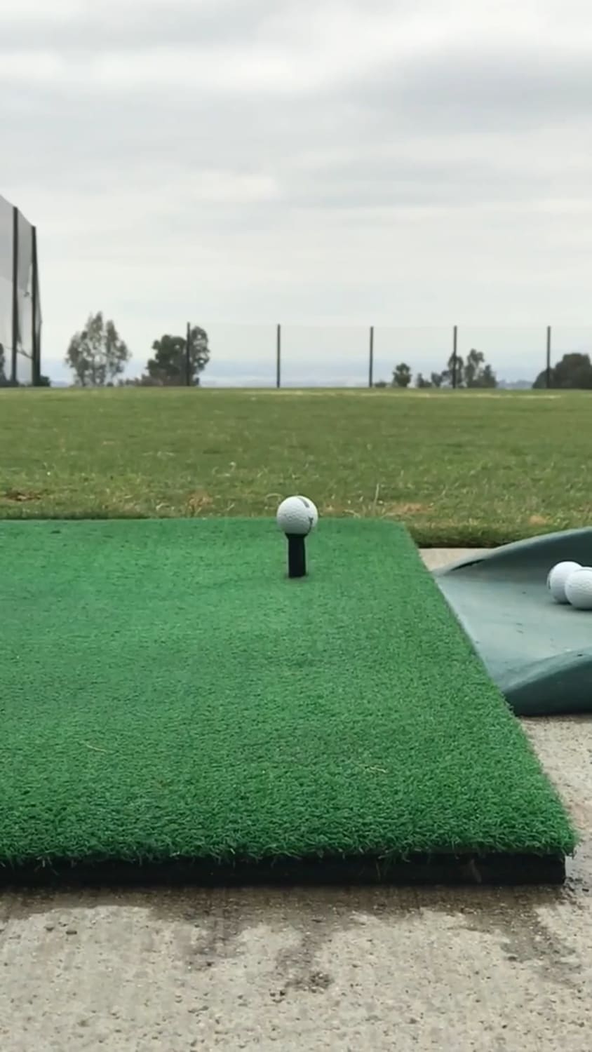 Oddly satisfying and oddly accidental slo-mo of my friends not so great golf game.