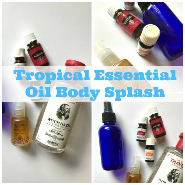 DIY Body Spray Recipe Made With Essential Oils