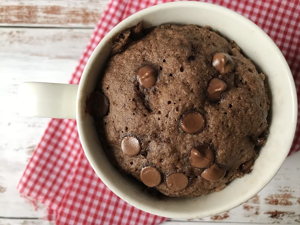 Almond Flour Chocolate Mug Cake Recipe