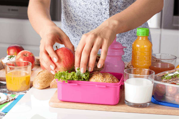 Quick System For Packing Healthy School Lunches