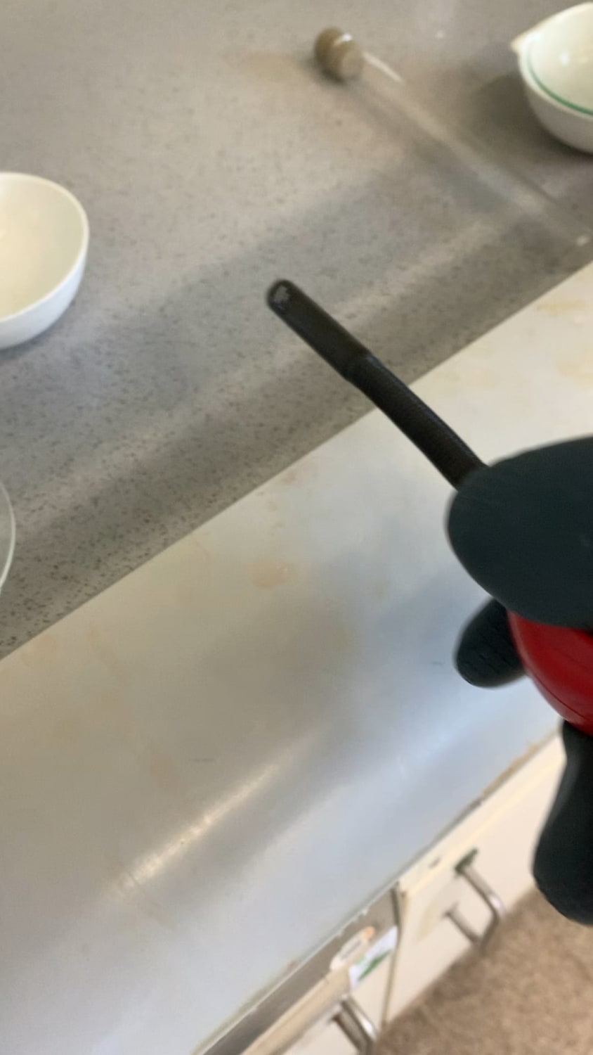 Witchfire test, test for borate-salts or boric acid by burning the trimethylester of boric acid. (Yes I kinda screwed up getting the conc. H2SO4)