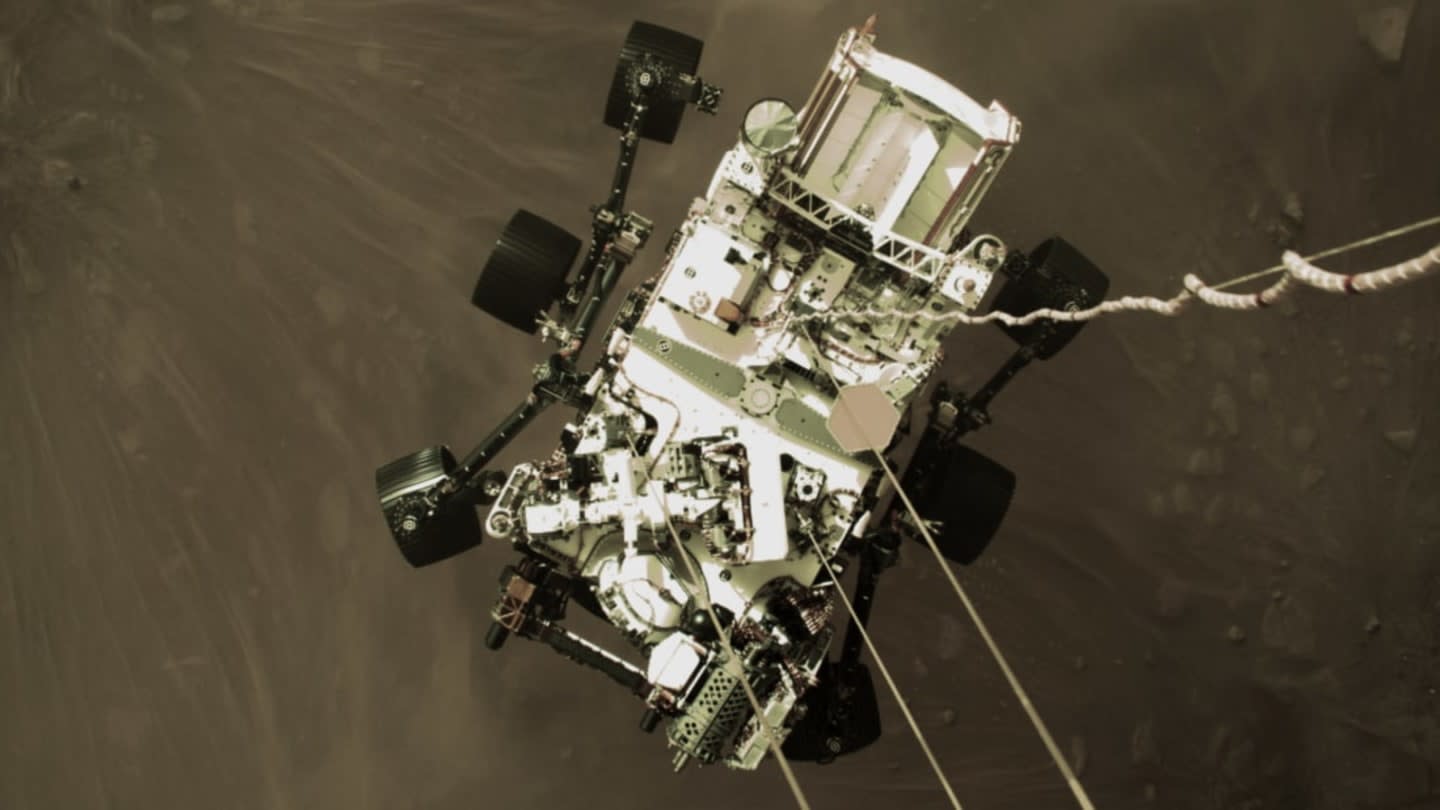 Watch as NASA’s Perseverance Rover Touches Down on Mars