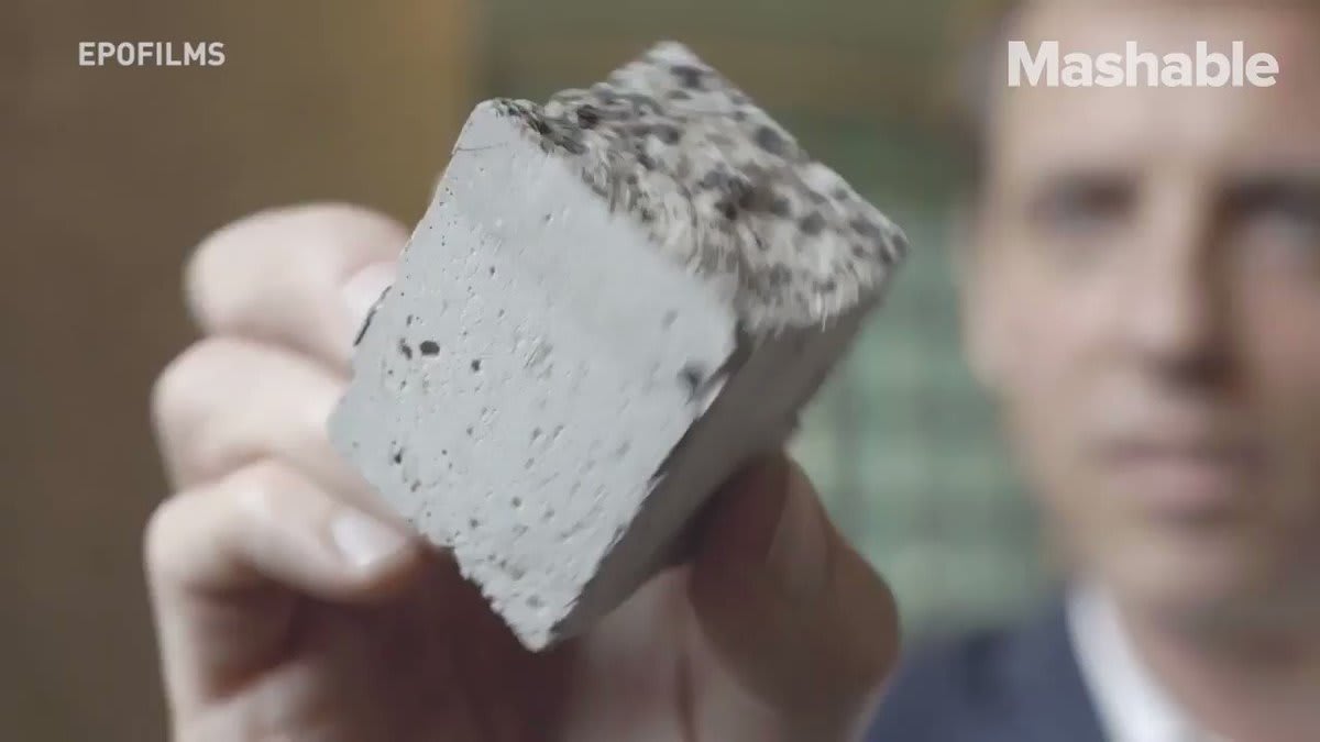 This self-healing concrete lasts for 200 years and self-activates if damage occurs