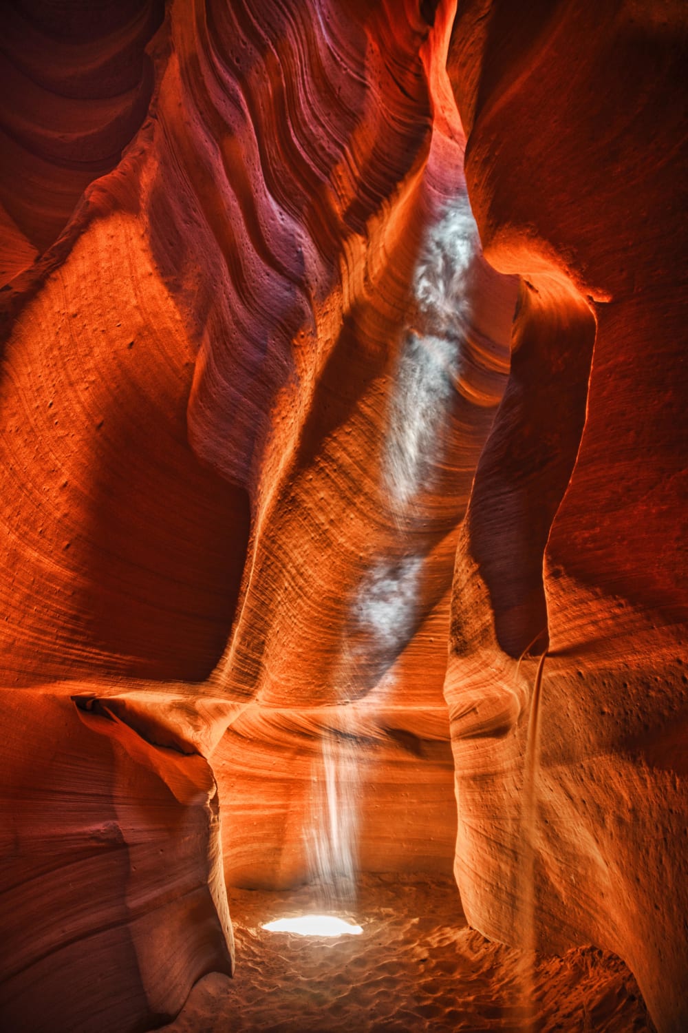 ITAP a picture of Antelope Canyon "finger of god"