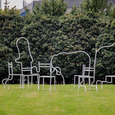 Chairs Inspired by the Organic Growth of Cities