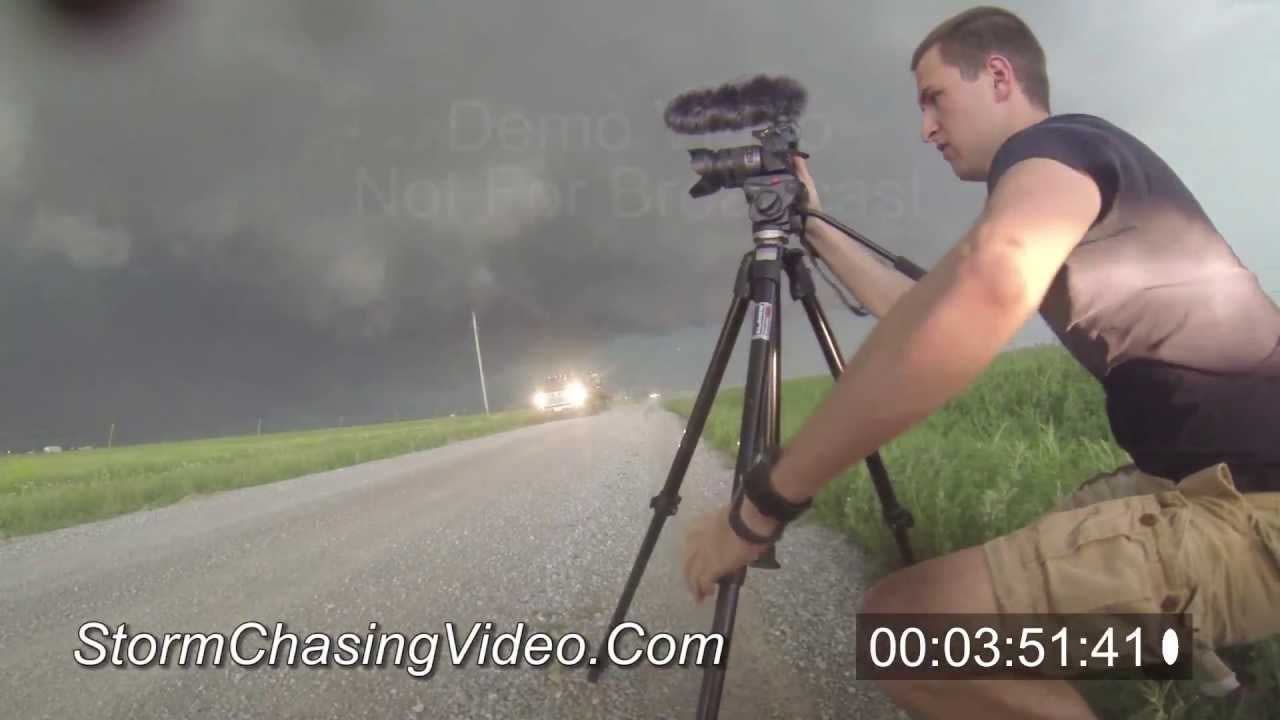 Escaping the El Reno Tornado (2013) - absolutely terrifying dash cam footage with multiple angles of storm chasers just barely escaping the largest tornado ever recorded in history which killed several experienced storm chases (e.g. Tim Samaras) [00:29:29]