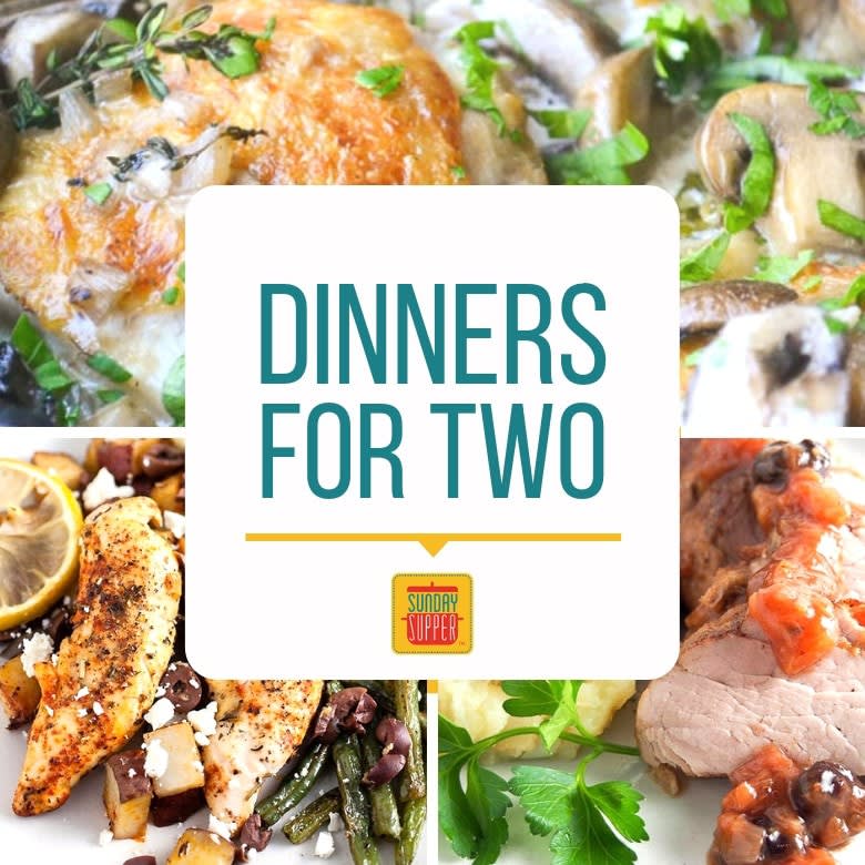 Simple Dinner Ideas for Two #SundaySupper