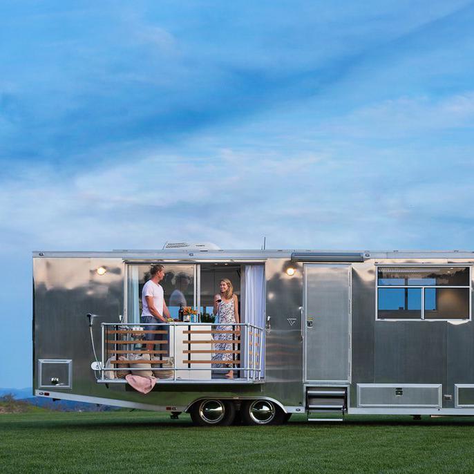 A Well-Traveled Couple Launch a Line of Sleek Homes on Wheels
