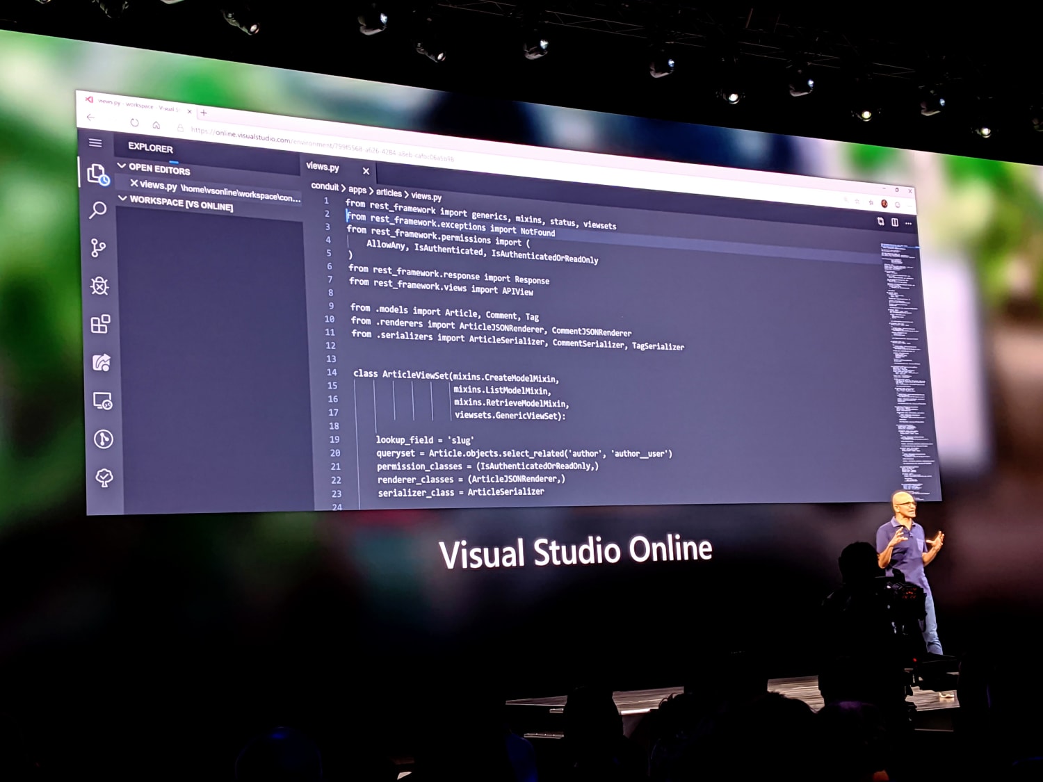 You can now try Microsoft's web-based version of Visual Studio