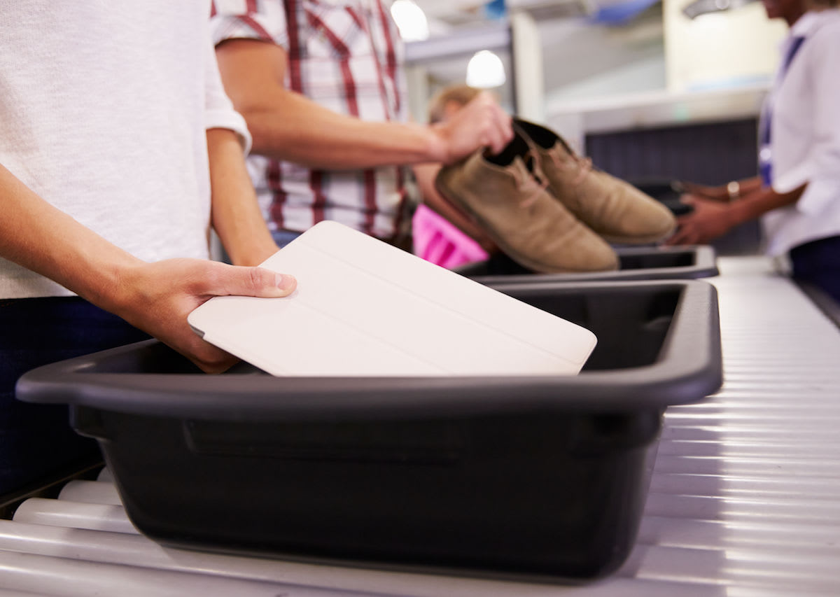 Study shows that security trays are actually the grossest part of flying