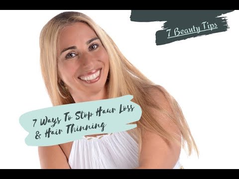 Top 7 Ways To Stop Thinning Hair