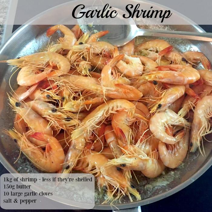 Garlic Butter Shrimp - Emma Eats & Explores