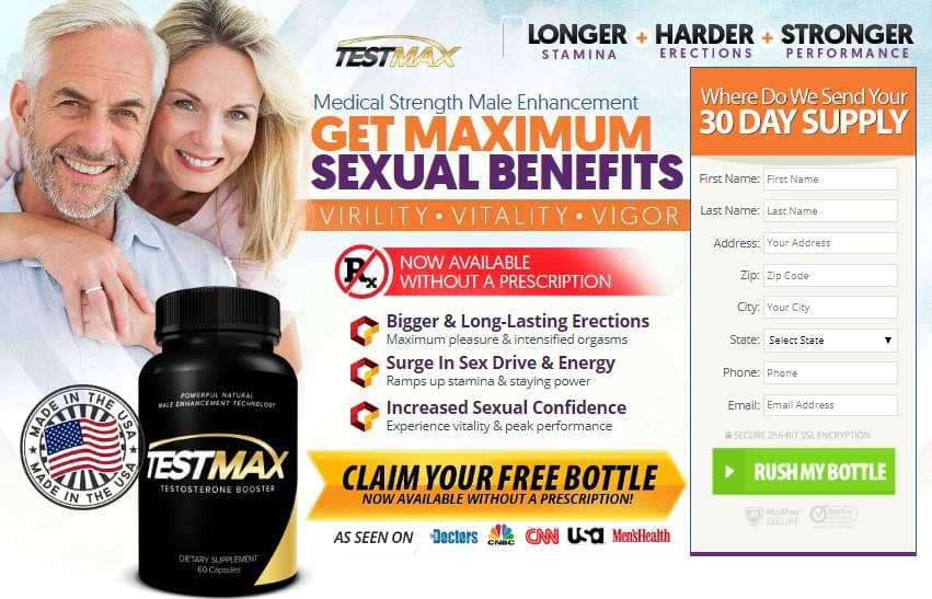 Testmax Testosterone Booster: Get A Steadfast & Secure Erection In 2020!