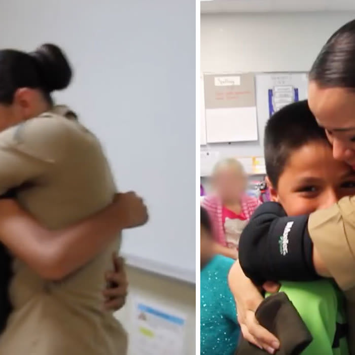 Abusive mother is in jail, but Marine sister surprises both brothers by gaining custody of them