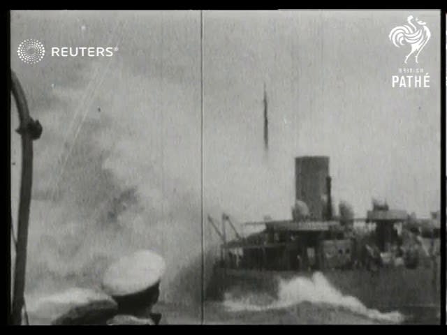RN attacks German supply ships (1941)