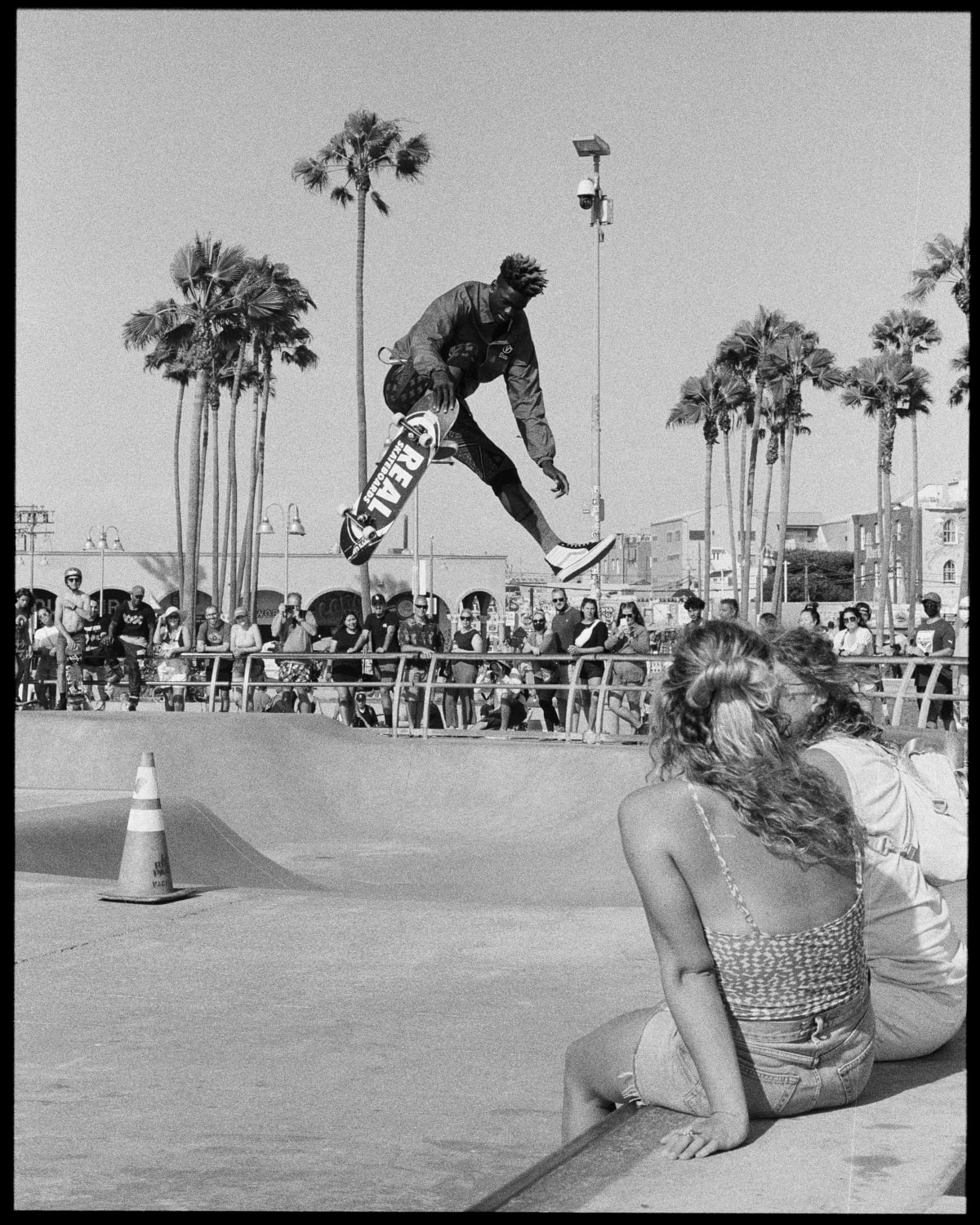 Venice beach skate park — Nikon F3, 50mm 1.8, ilford Hp5