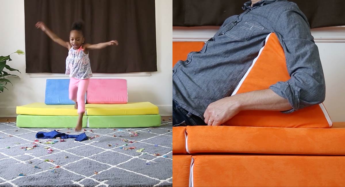Finally, A Couch That's Meant To Be Turned Into A Pillow Fort