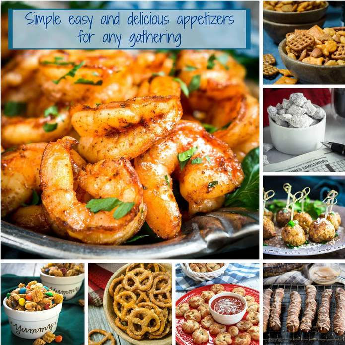 Simple easy and delicious appetizers for any gathering