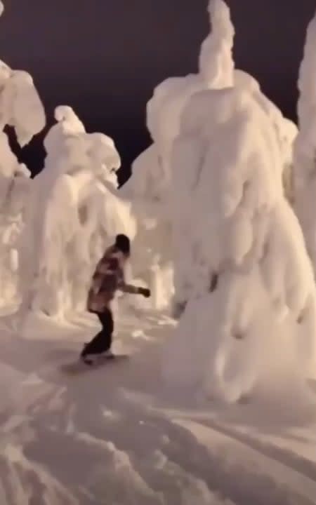 Snowboarding in Finland