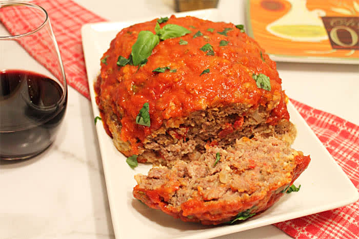 Foolproof Crockpot Italian Meatloaf