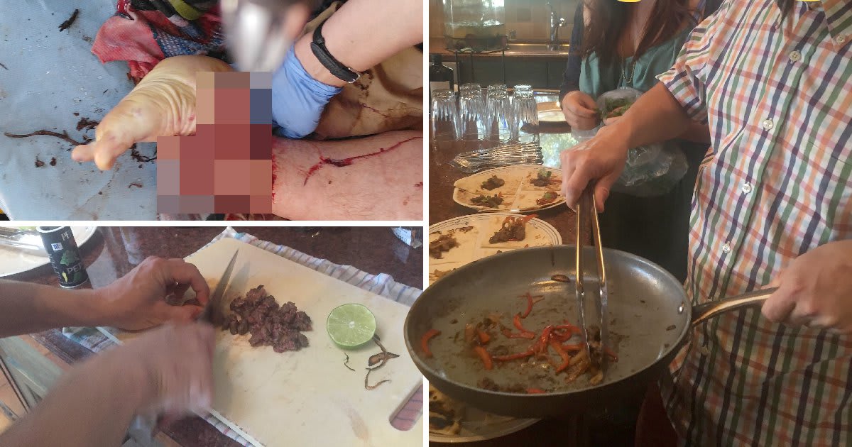Man had foot amputated then served it to friends for dinner