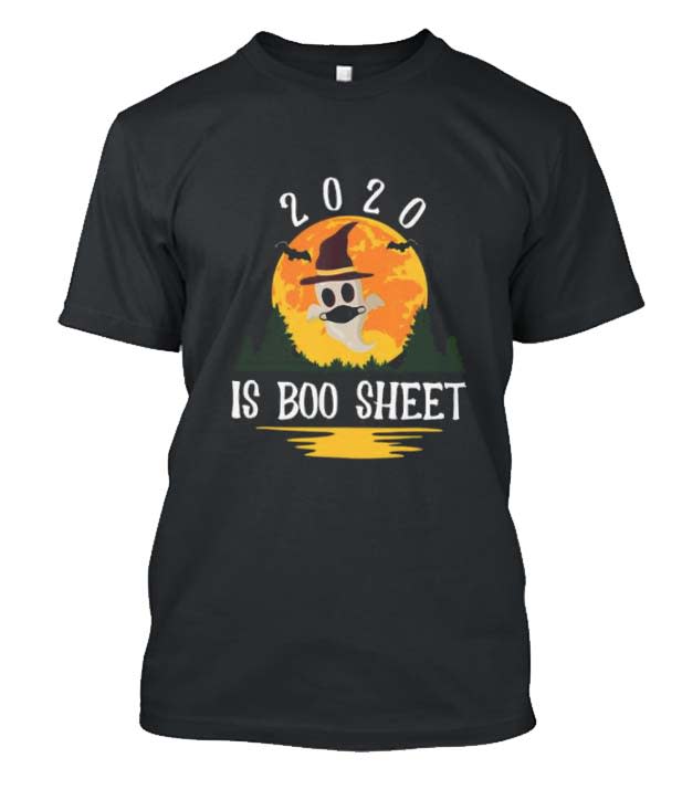 2020 Boo Sheet Ghost Mask Celebrate Halloween Posh T Shirt