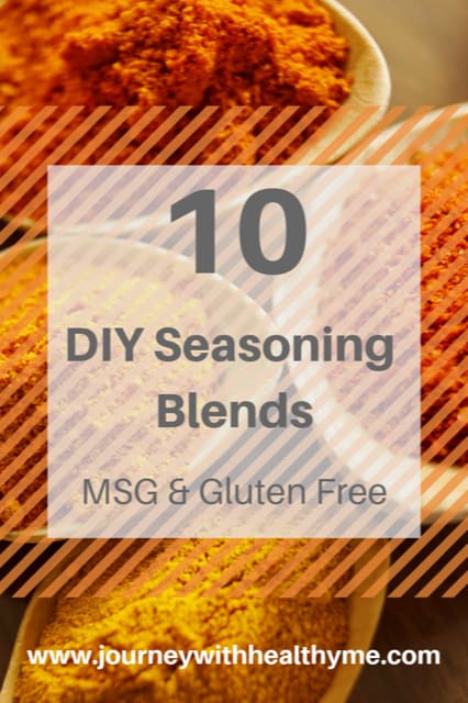 10 DIY Seasoning Blends - Journey With Healthy Me